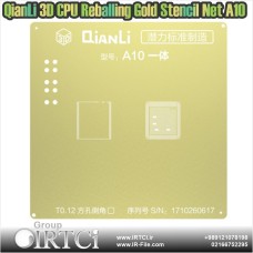 شابلون 3D طلایی مخصوص CPU A10